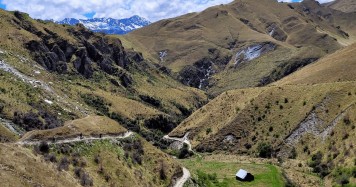 Coronet Loop Greengates hut descent